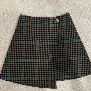 Plaid & Other Stories mini skirt
